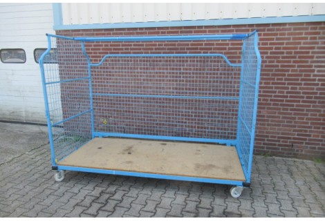 Meubeltransportwagen vloer 236cm x 110cm. Gebruikt.